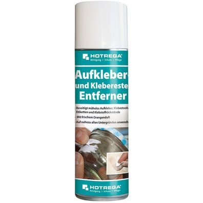 Hotrega Aufkleber Klebereste Etiketten Entferner Klebstoff Spezialreiniger 300ml