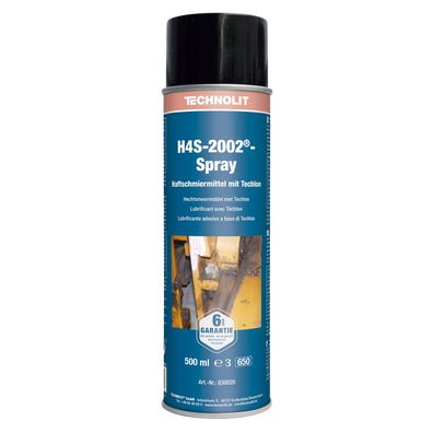 Technolit Haftschmierspray H4S-2002 Techlon 500ml Schmierfett Haftfett Druckfett