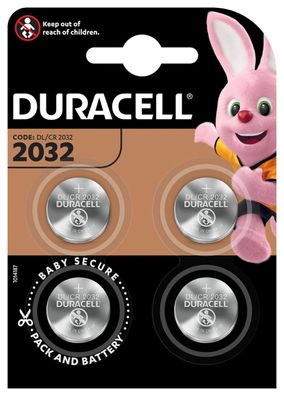 Duracell Lithium-Knopfzelle Batterie CR2032 Lithium 3V