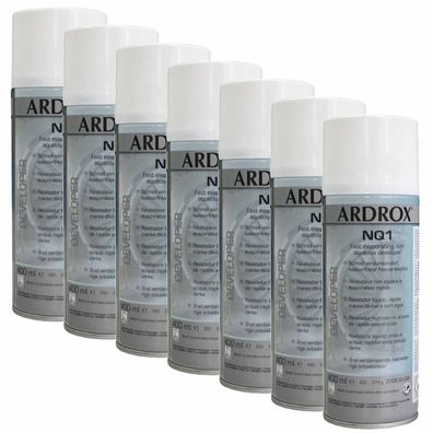 ARDROX Eindringprüfsystem Entwickler Ax NQ1 Nassentwickler 6x 400ml, Rissprüfung