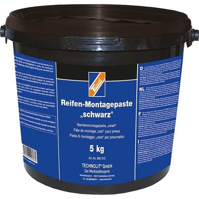 Technolit Reifen-Montagepaste 5kg, Reifenmontierpaste Reifenpaste Reifenmontage