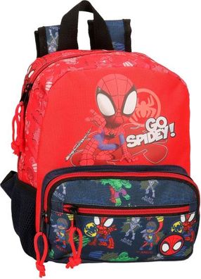 Go Spidey Rucksack Junior 6,8 Liter Rot/Schwarz