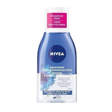 Nivea Doppelseitiger Augen-Make-up-Entferner mit Kornblumenextrakt, 125ml