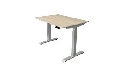 Kerkmann Schreibtisch Sitz-Stehtisch Move 4 silber 120x80x64-129cm elektr. höhenve