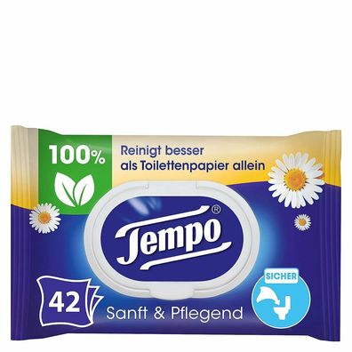 Tempo Feuchttücher Sanft & Pflegend 42 Tücher