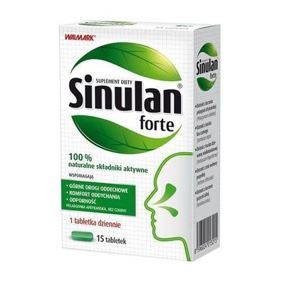 Sinulan Forte, 15 Tabletten - Atemwege Support