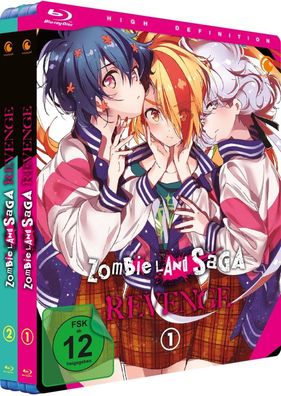 Zombie Land Saga Revenge - Staffel 2 - Bundle Vol.1-2 - Blu-Ray - NEU