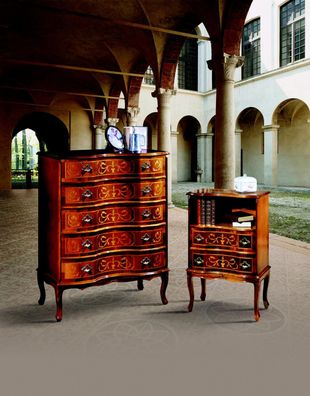 Kommode Möbel Italienische Wohnzimmer Einrichtung Sideboard Anrichte Schrank