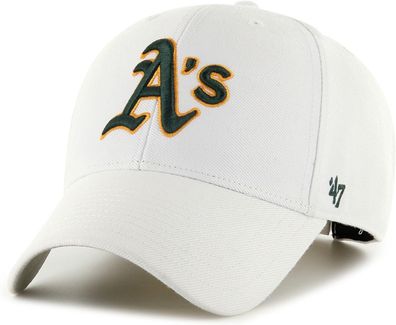 MLB Oakland Athletics A´s weiß MVP Cap Basecap Baseballcap Kappe 196505125710