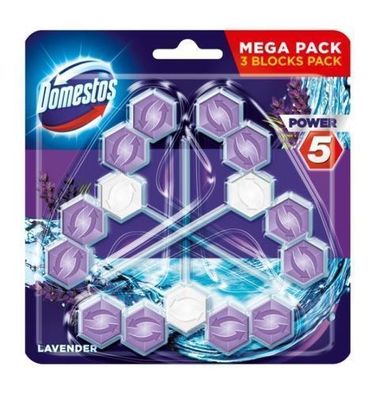 Domestos WC-Suspension Lavendel 3x55g Reinigung