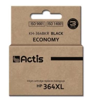 Actis Tinte für HP 364BKR Ersatz 364XL Schwarz