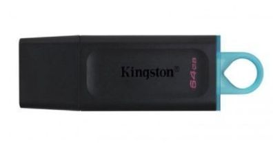 Kingston DataTraveler Exodia USB-Stick 64GB USB 3.1 Gen1, Schwarz