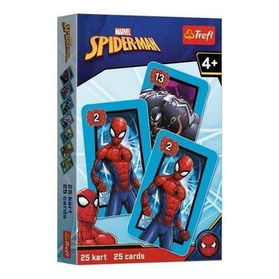 Marvel Spiderman Kartenspiel 25 Karten - Trefl