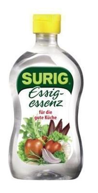 Surig Essigessenz 25%, 400g, Premium-Qualität