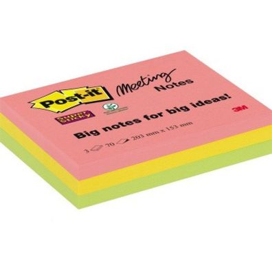 Post-it Haftnotiz Meeting Notes 8670-3SS H