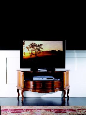 Sideboard Tv Lowboard Rtv Schrank Italienische Möbel Wohnzimmer Holz Möbel Neu