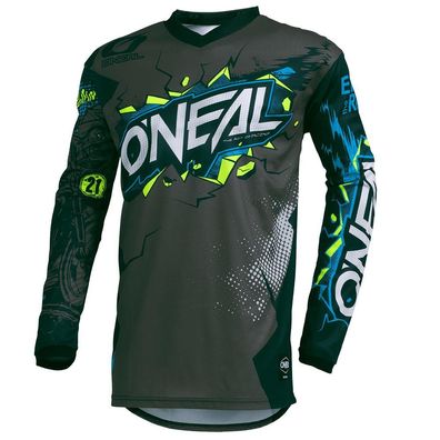 O'NEAL Kids Bike Jersey Element Villain Gray