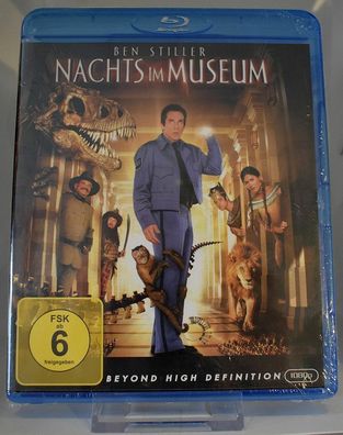 Blu-ray "Nachts im Museum", Ben Stiller, neu & ovp, FSK 6