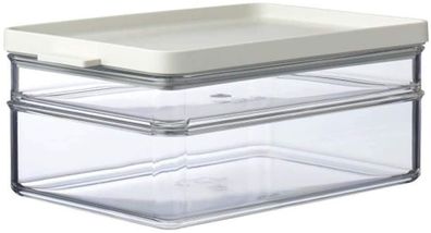 Mepal 6 Stück kühlschrankdose omnia frühstück duo - nordic white 106417032500