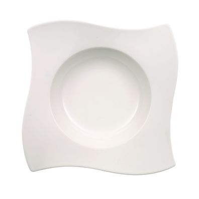 Villeroy & Boch NewWave Pastateller 4 Stück Nr. 1025252698 und Geschenk + Spende