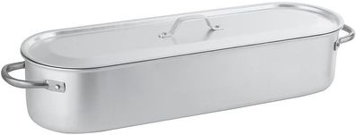 Sambonet Serie 6900 Aluminium/mit Deckel Fischkochkessel 60 P0034-P00111-16939-60