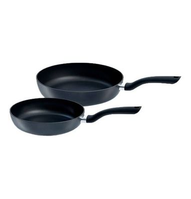 Fissler cenit (o. Induktion) Pfannenset 24 cm/28 cm 45300021000 und Fissler Glasde