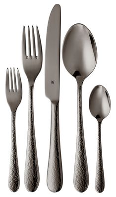 WMF Sitello Besteck-Set, Midnight Edition, 30-teilig, Cromargan® 3201113164