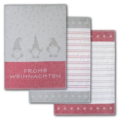 Gerschirrtuch 3-er Set Wichtel Cozy Kitchen 3 St