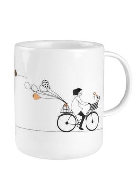 Räder PET Geschenktasse Radfahren , 17295 1 St