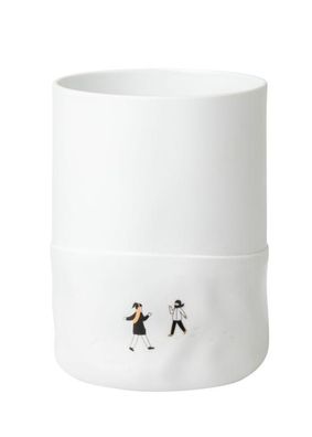 Räder Schneetag Vase Schneeballschlacht, 16,5 x 13 cm 1 St