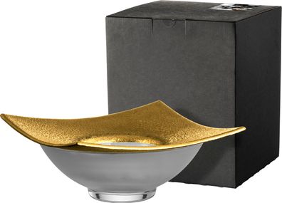 Eisch Vorteilset 2 Stück Kühlschale 306/22 gold im Geschenkkarton GOLD RUSH 743306