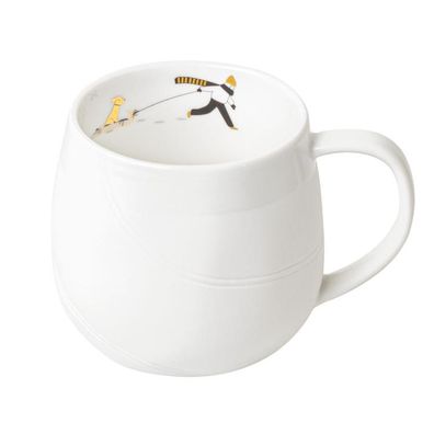 Räder Schneetag Tasse Hundeschlitten 1 St