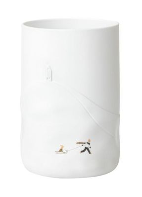 Räder Schneetag Vase Hundeschlitten 1 St