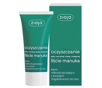 ZIAJA Oczyszczanie LI?CIE MANUKA Nachtcreme