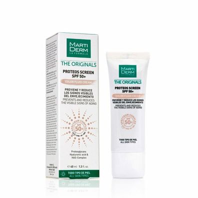 Martiderm Proteos Bildschirm Spf 50 Creme Farbe 40ml