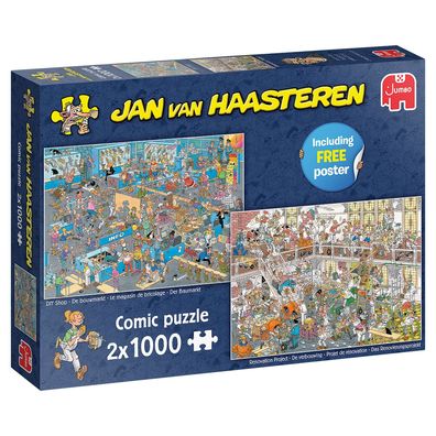 Jumbo Spiele 1110100325 Jan van Haasteren - Der Baumarkt & Das