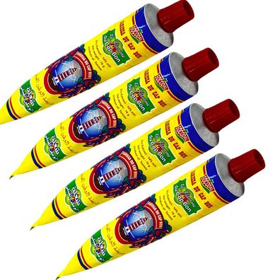 Harissa La Flamme CAP BON SEHR SCHARF CHILI Paste Sauce 4 x 70 Gramm Tube