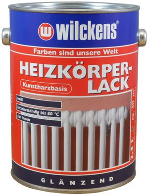 Heizkörperlack 2,5l weiß Lack Farbe Heizköper Heizkörperfarbe Heizung Geruchsarm