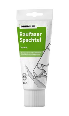 Wilckens Raufaser Spachtel weiß 400g Tubenspachtel Spachtelmasse Fertigspachtel