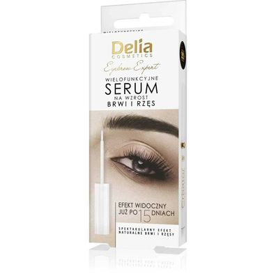 Delia Cosmetics Wimpern- und Brauenwachstumsserum 7ml