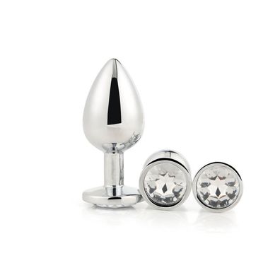 Dream Toys Gleaming Love Analplug Grau One Size