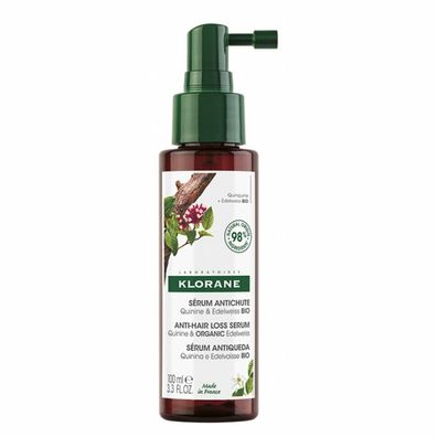 Klorane Haarausfall Serum mit Chinin und Edelweiss Bio 100ml