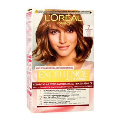 L'Oréal Professionnel Excellence Creme Farbe Creme 7 blond