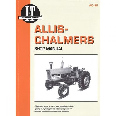 Allis-Chalmers 6060 6070 6080 (1980-1985) Traktor Reparaturanleitung I&T