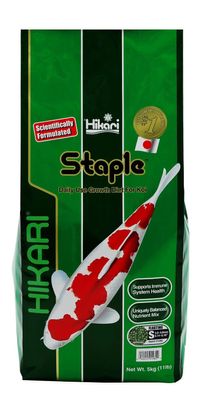 Hikari Staple Medium 5kg Ø 5 - 5,5 mm Premiumkoifutter Koifutter Koiteich Teich