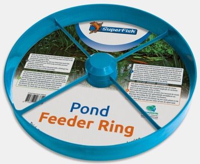 Superfish Futterring Ø23cm Koifutter Koiteich Zubehör schwimmend Gartenteich