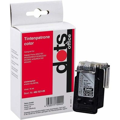 dots color Tintenpatrone ersetzt Canon Cl-541XL