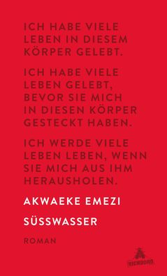 Süßwasser, Akwaeke Emezi