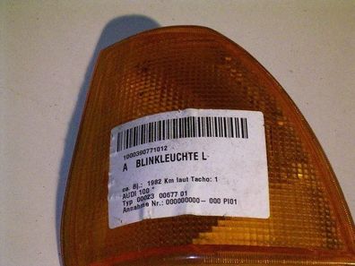 Blinker links Audi 100 Lim./Avant (Typ:431/433/435) 1982