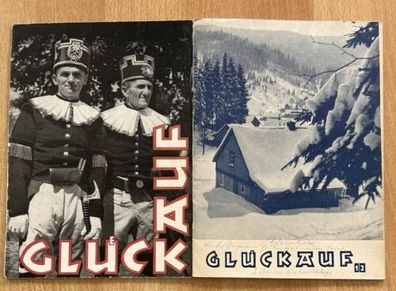 2x Glückauf - Kultur und Heimatblätter des Kreises Aue/SA. - 1954 - Heft 11, 12